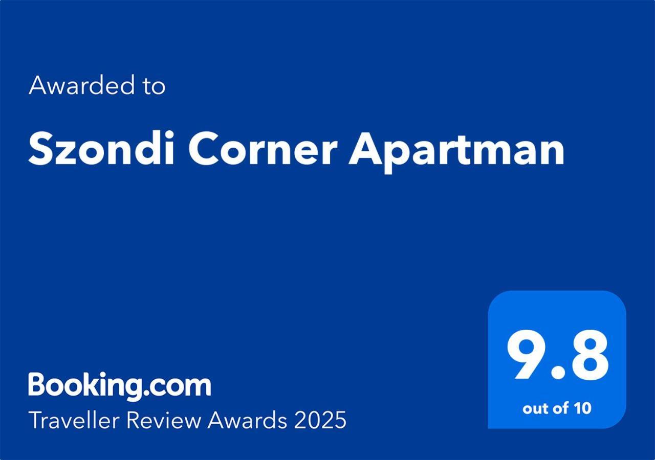 Szondi Corner Apartman Boedapest Buitenkant foto